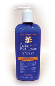 Foot Lotion, Peppermint