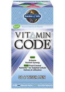 Vitamin Code Men's 50 & Wiser Formula from Garden of Life